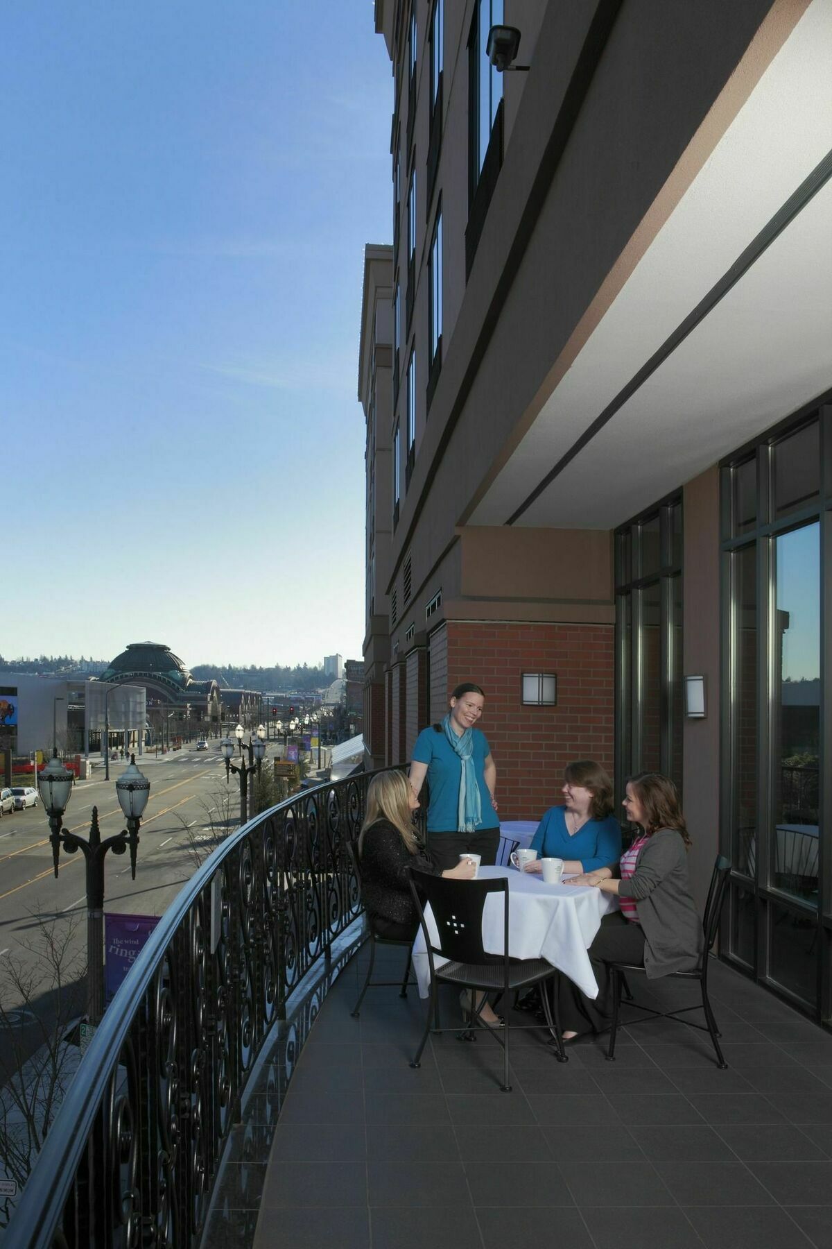 Courtyard Tacoma Downtown Hotell Exteriör bild